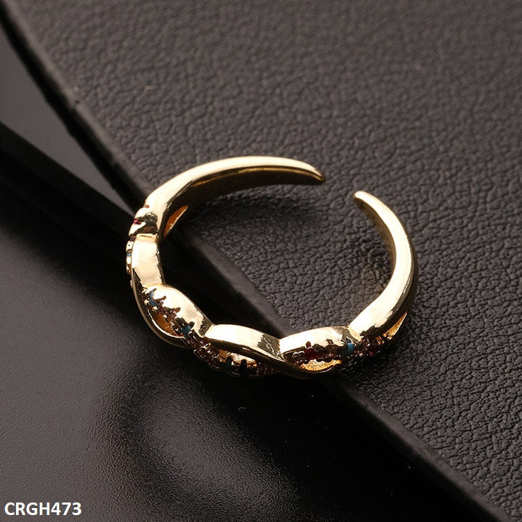 CRGH473 DYS Zigzag Ring - CRGH