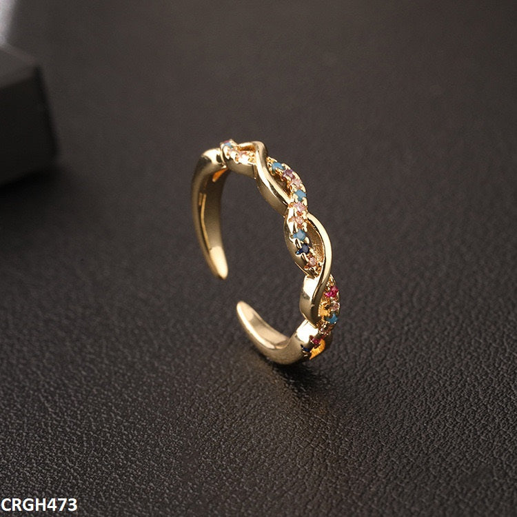 CRGH473 DYS Zigzag Ring - CRGH