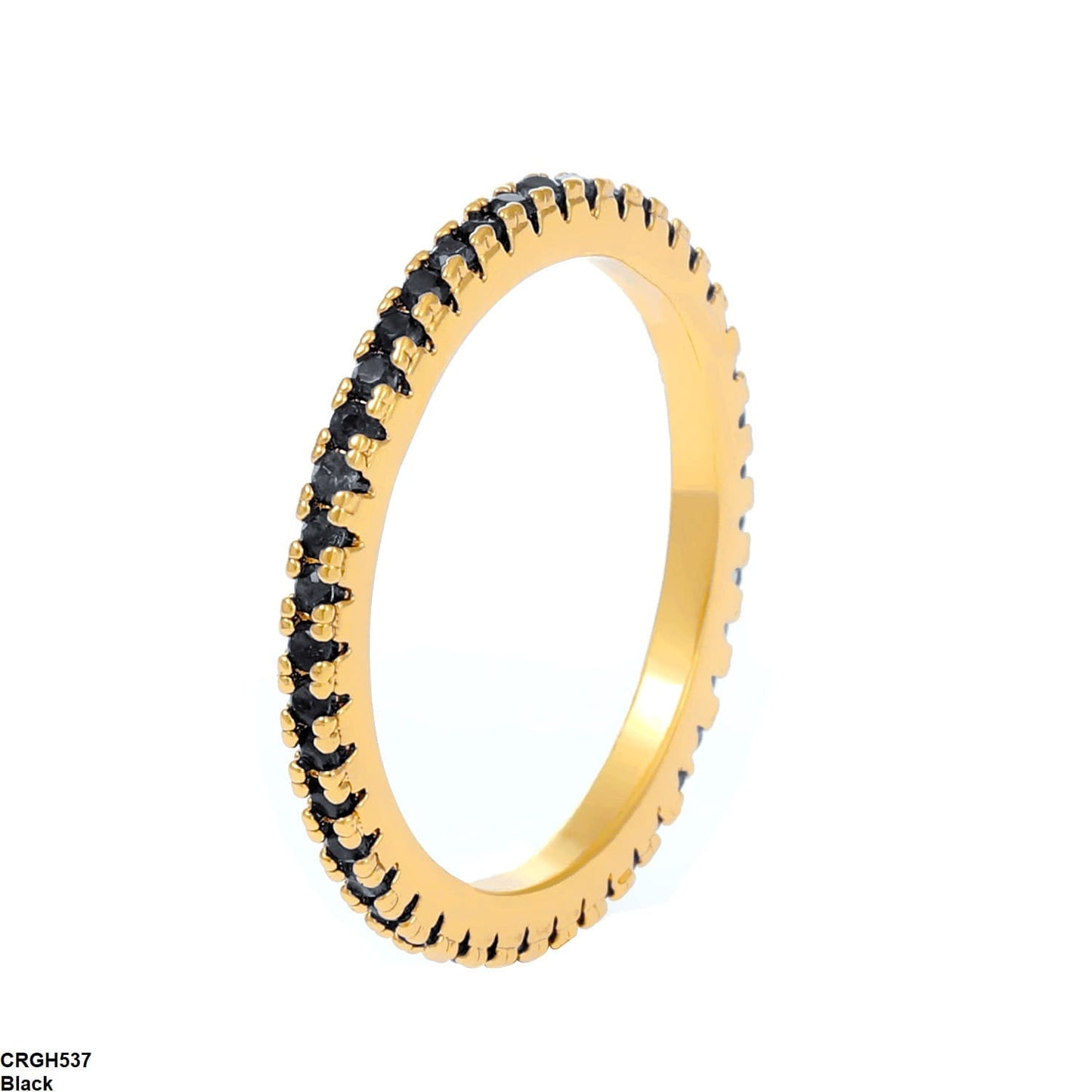 CRGH537 QWN Stone Studded Ring - CRGH