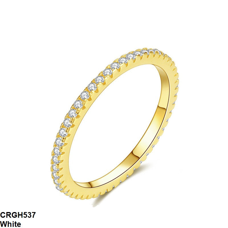 CRGH537 QWN Stone Studded Ring - CRGH