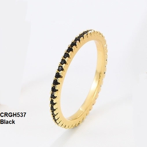 CRGH537 QWN Stone Studded Ring - CRGH