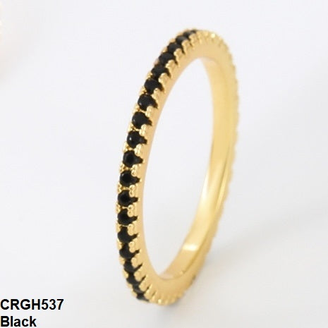 CRGH537 QWN Stone Studded Ring - CRGH