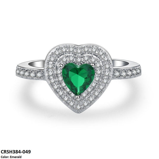 CRSH384 HNJ Heart Ring Adjustable - TRSH