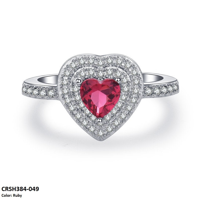 CRSH384 HNJ Heart Ring Adjustable - TRSH