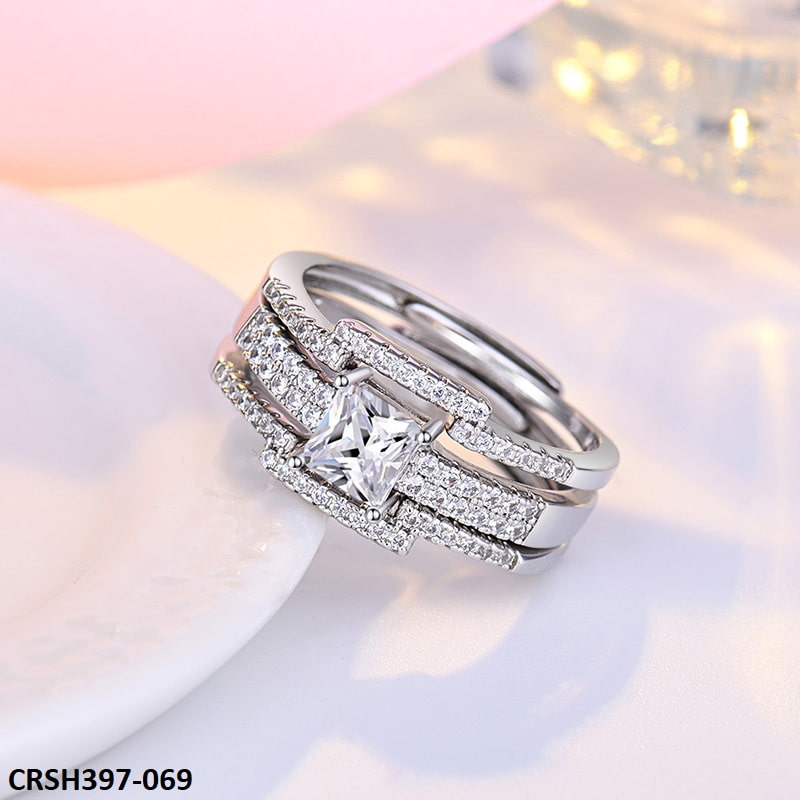 CRSH397 HNJ Triples Ring Adjustable - CRSH