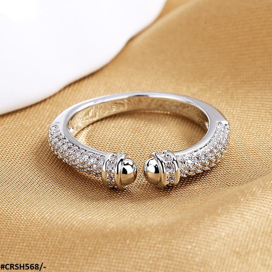 CRSH568 SZL Layered Adjustable Ring - CRSH