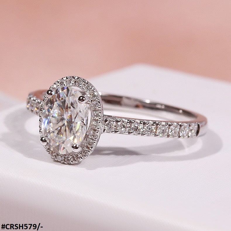 CRSH579 KRL Oval Layered Adjustable Ring - TRSH