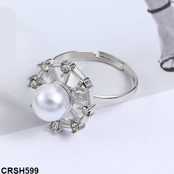 CRSH599 QWN Wheel Pearl Ring Adjustable - CRSH