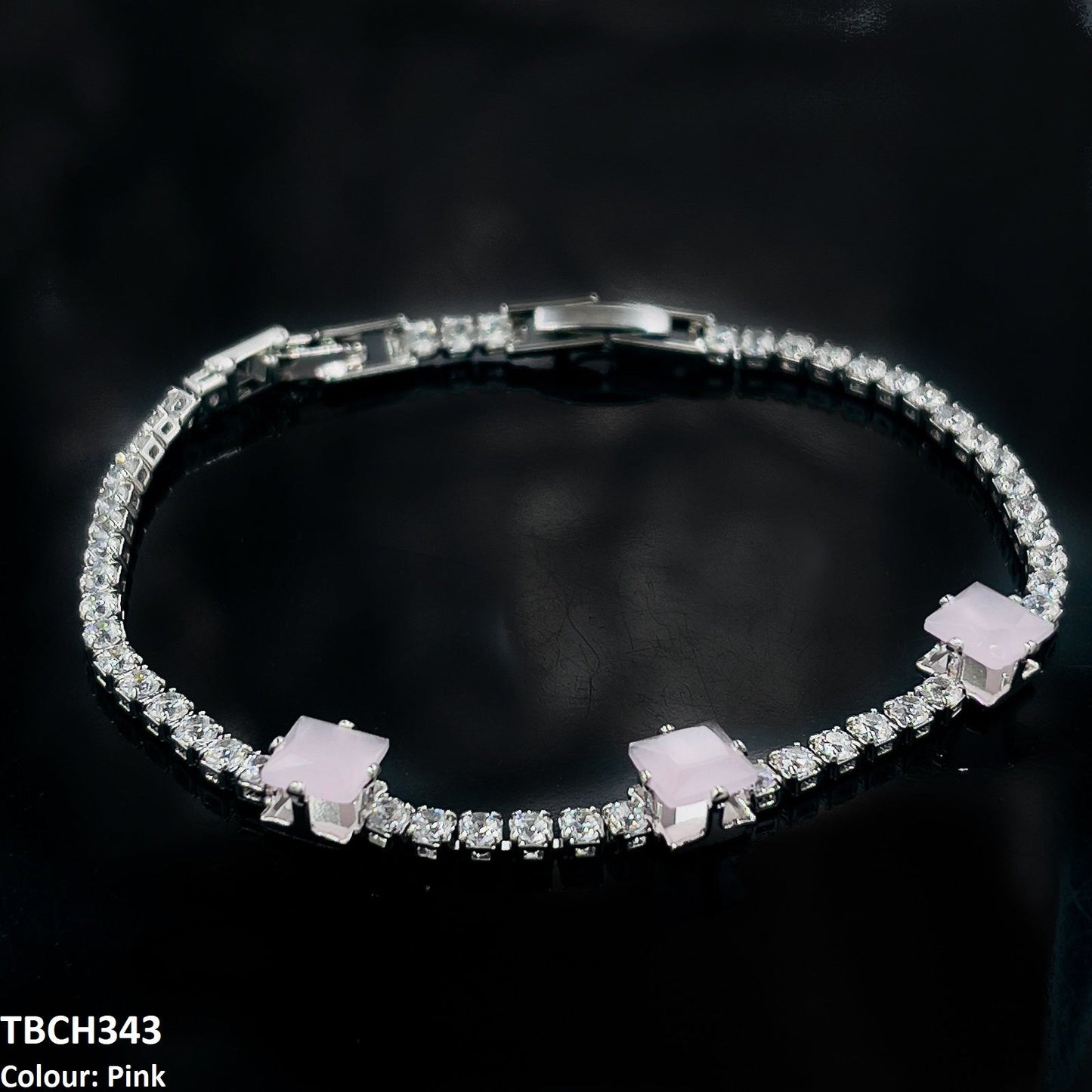 TBCH343 WKO Imp Square Layered Bracelet - TBCH