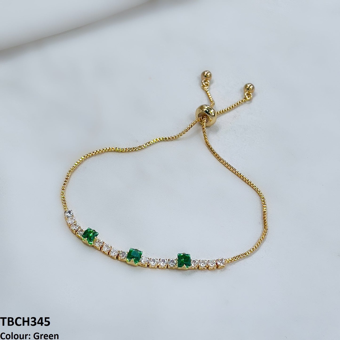 TBCH345 WKO Imp Square Layered Bracelet - TBCH