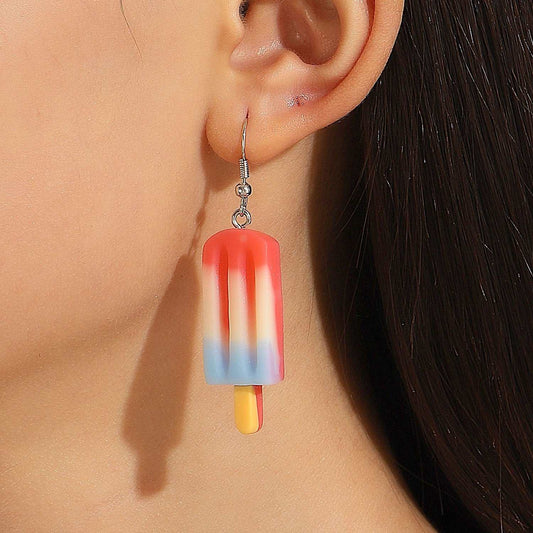 CEDH478 QWN Ice cream Drop Earrings - CEDH