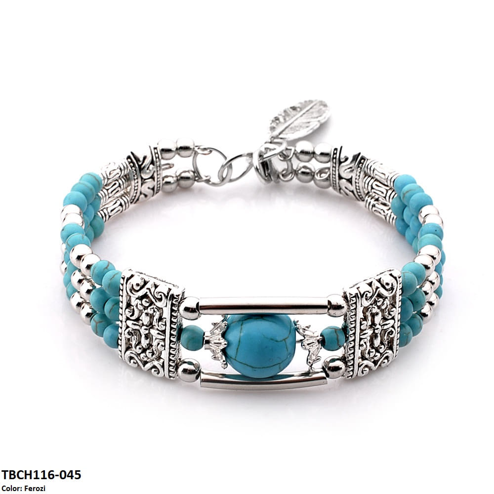 TBCH116 MHJ Layer Beads Bangles Bracelet - TBCH