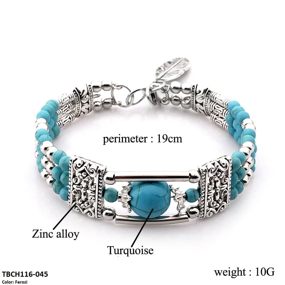 TBCH116 MHJ Layer Beads Bangles Bracelet - TBCH