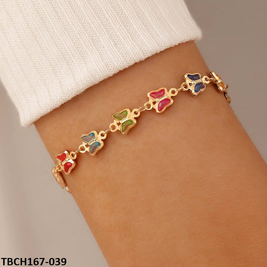 TBCH167 YYE Multi Butterfly Bracelet Adjustable - TBCH