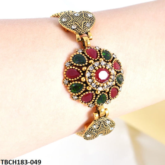 TBCH183 LQP Tombs/ Leaf's Layers Hand Bracelet - TBCH