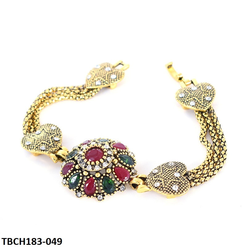 TBCH183 LQP Tombs/ Leaf's Layers Hand Bracelet - TBCH