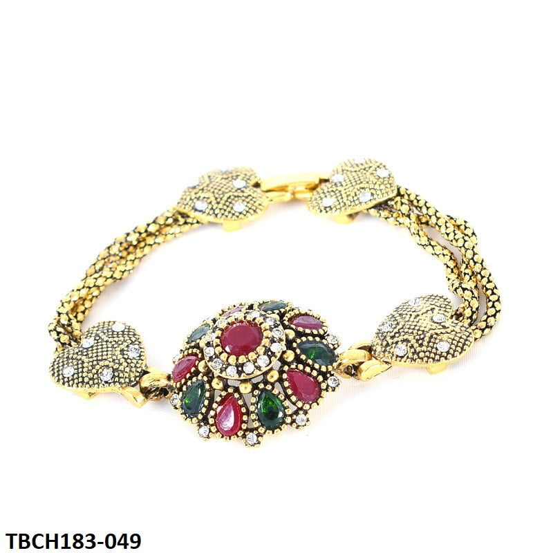 TBCH183 LQP Tombs/ Leaf's Layers Hand Bracelet - TBCH
