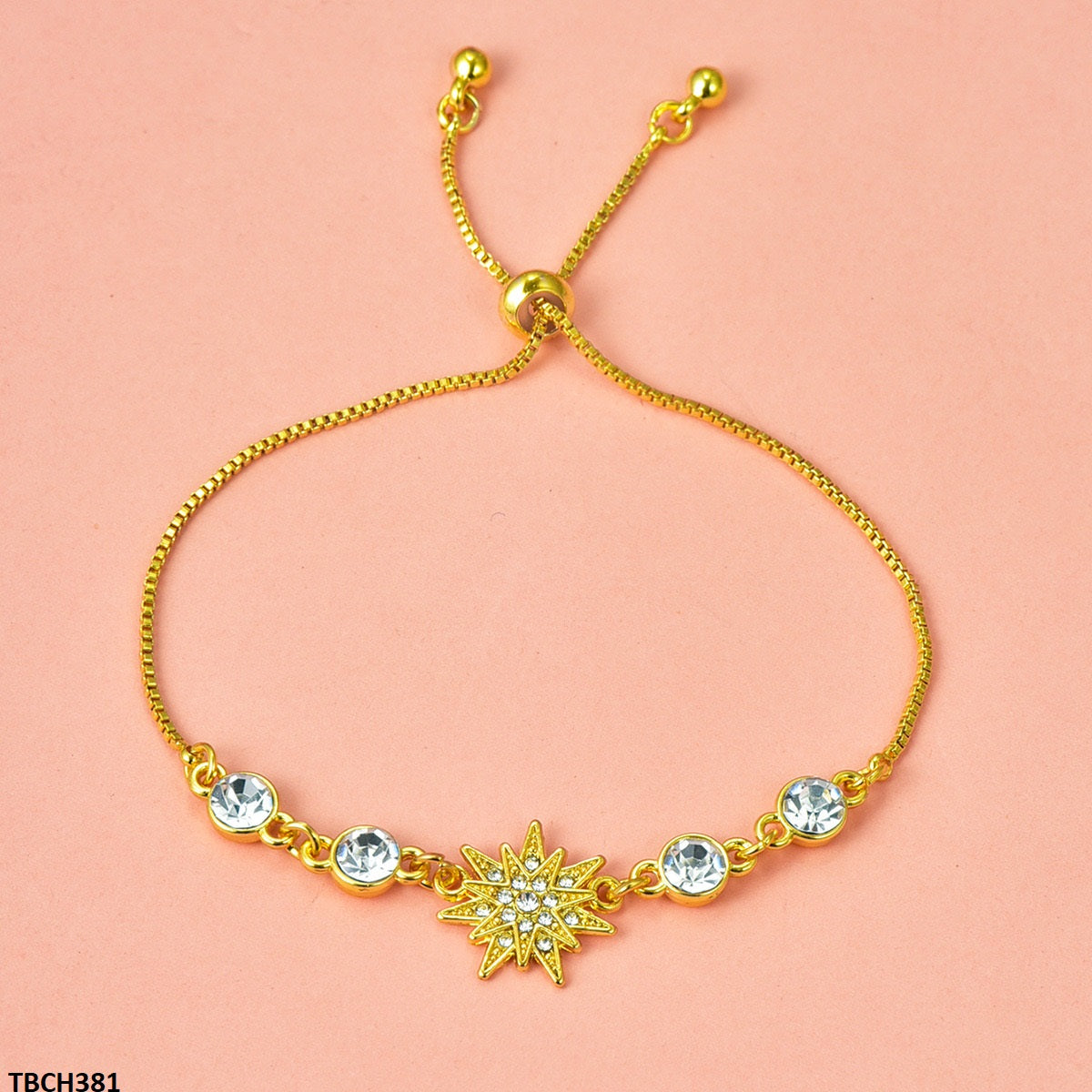 TBCH381 ZXS Flower Bracelet - TBCH