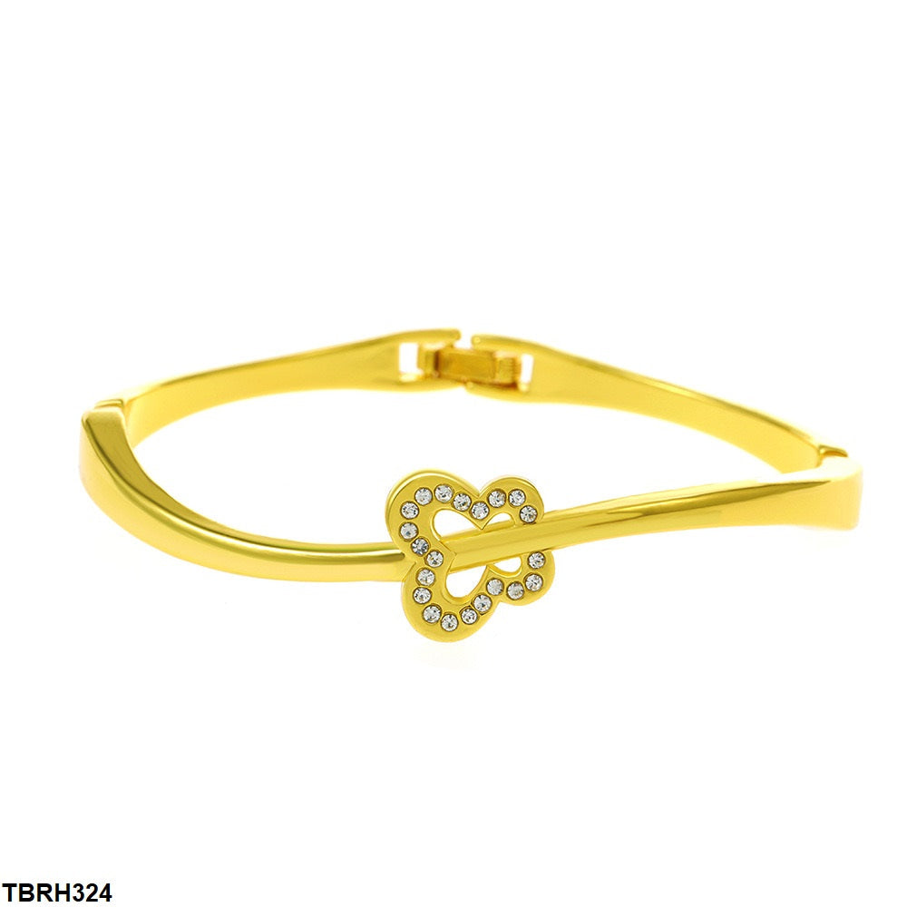 TBRH324 QWN Butterfly Bracelet Openale - CBRH