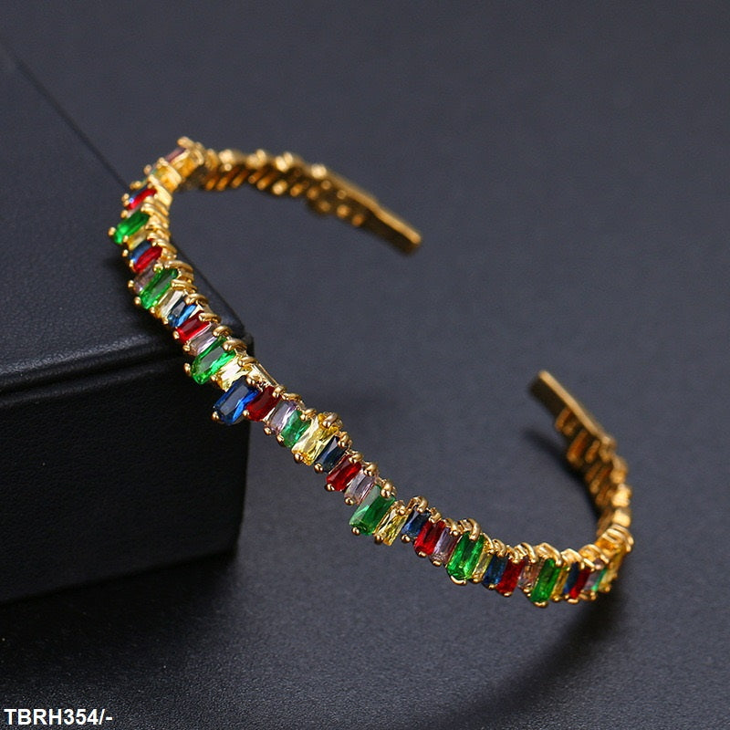 TBRH354 BYJ Baguette Girl Small Hand Cuff (1.3 Inch) - TBRH