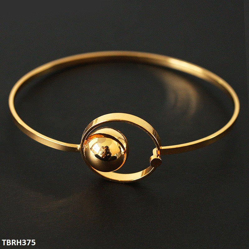 TBRH375 QWN Stainless Steel Ball Bracelet - CBRH