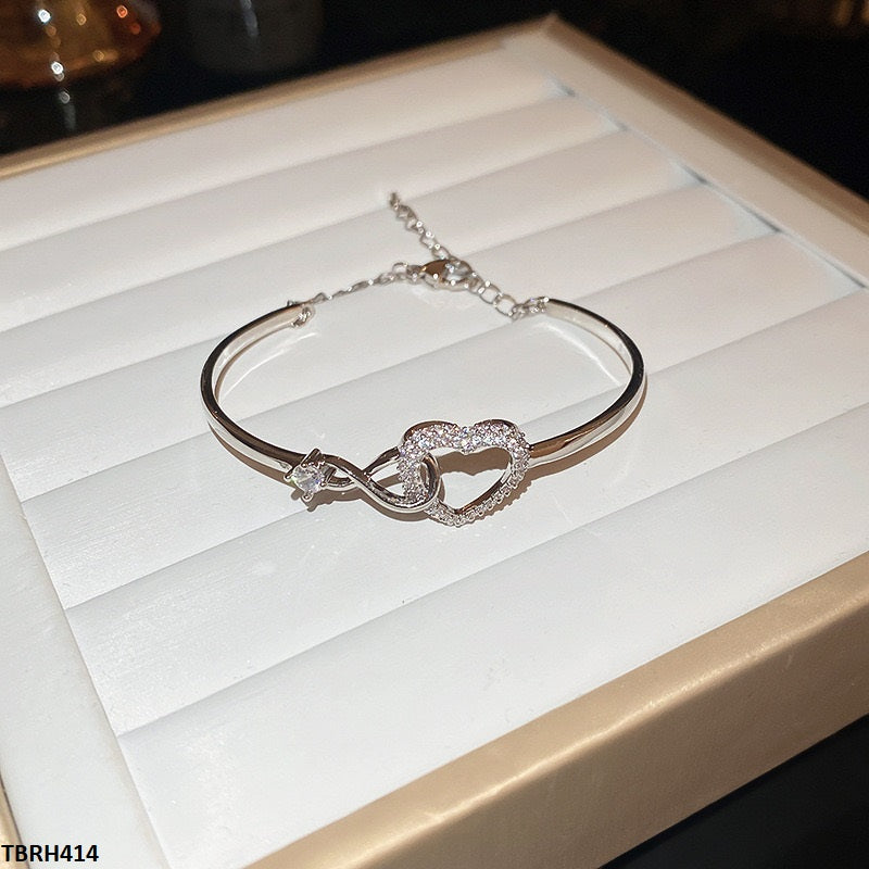 TBRH414 YBJ Infinity Heart Bracelet Adjustable - TBRH