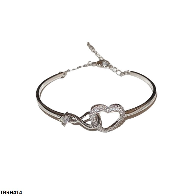 TBRH414 YBJ Infinity Heart Bracelet Adjustable - TBRH