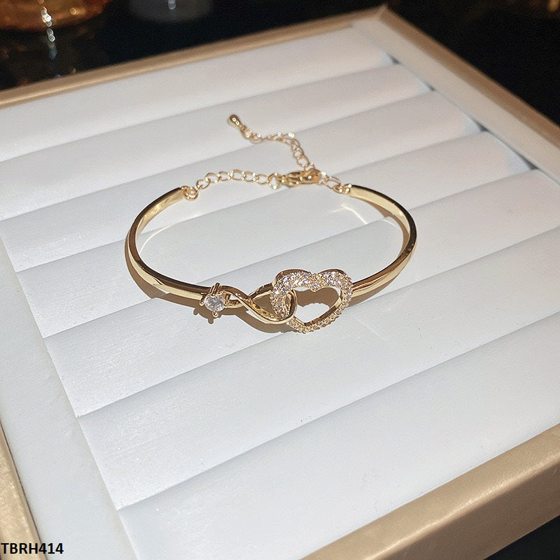 TBRH414 YBJ Infinity Heart Bracelet Adjustable - TBRH