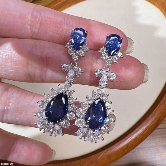 TEDH399 KRL Imp Tear Drop Earrings - TEDH