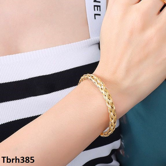 TBRH385 HLN Wire Curved Bracelet - CBRH