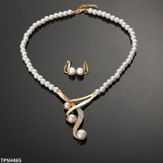 SH465 LQP Pearl Pendent Set