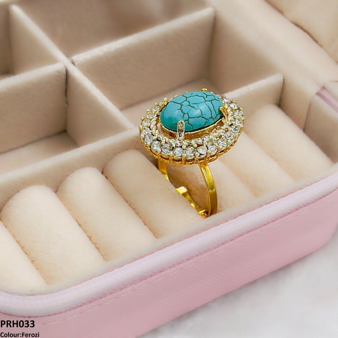 H033 SDQ Oval/Circle Layer Ring Adjustable