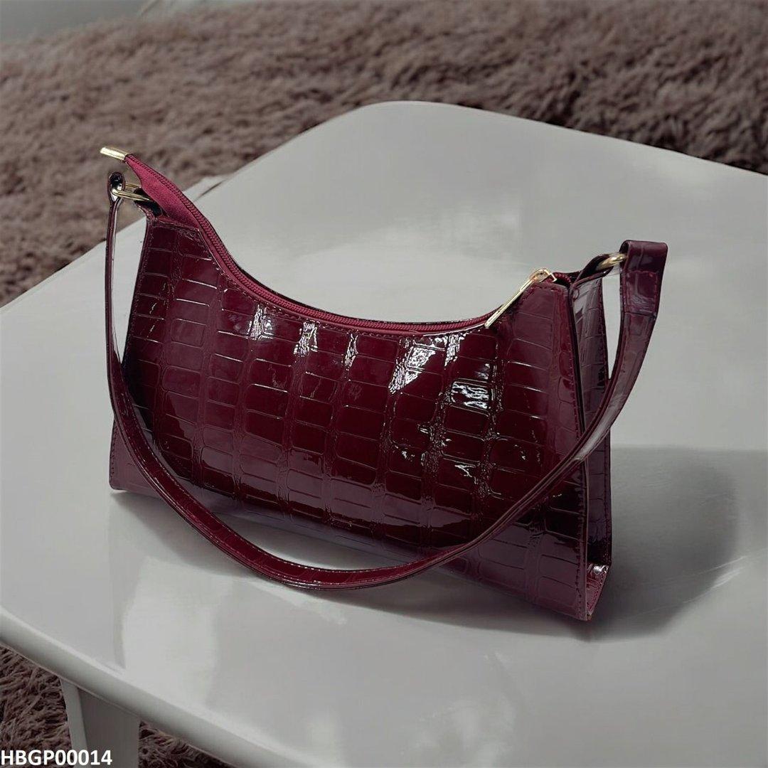 GP00014 Crocodile Pattern Armpit Hand Bag - HBGP