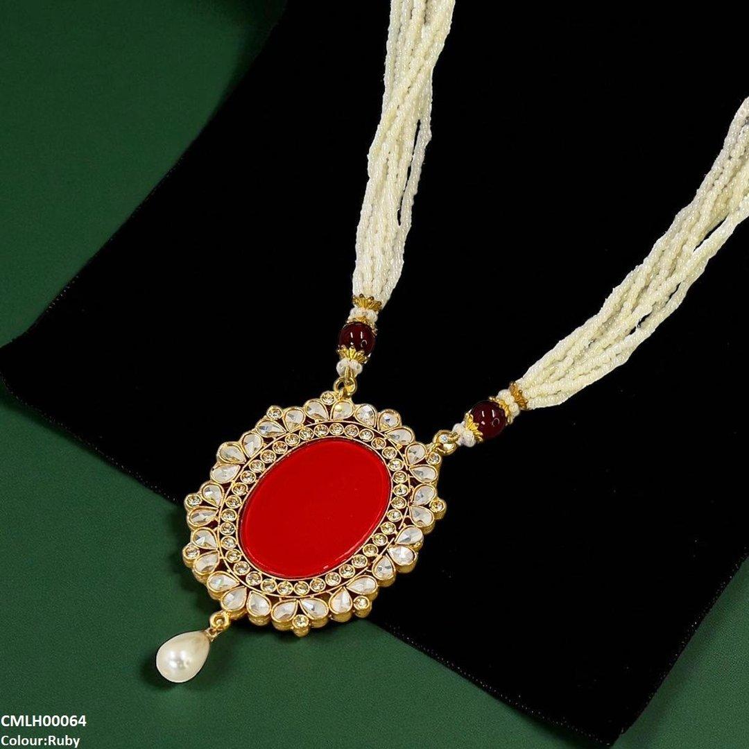 MLH00064 SDQ Oval/Tear Pearl Drop Mala - CMLH Wholesale Price