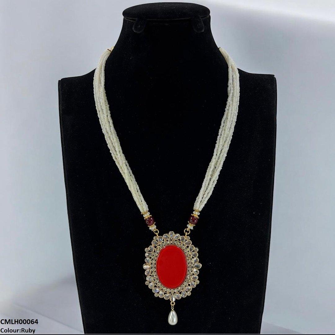 MLH00064 SDQ Oval/Tear Pearl Drop Mala - CMLH Wholesale Price
