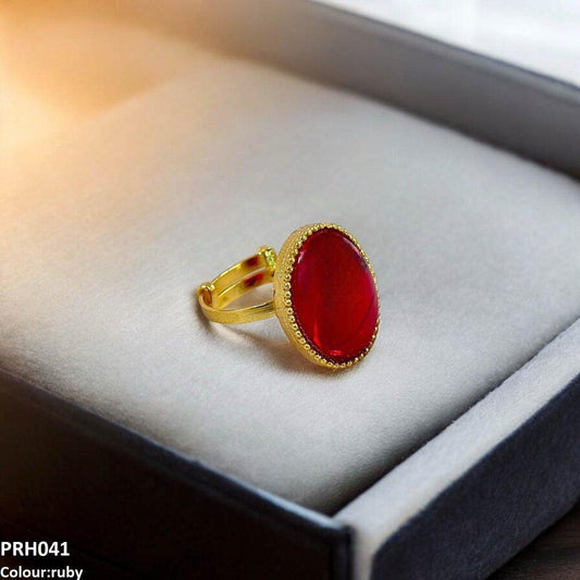 H041 FRN Oval Ring Adjustable