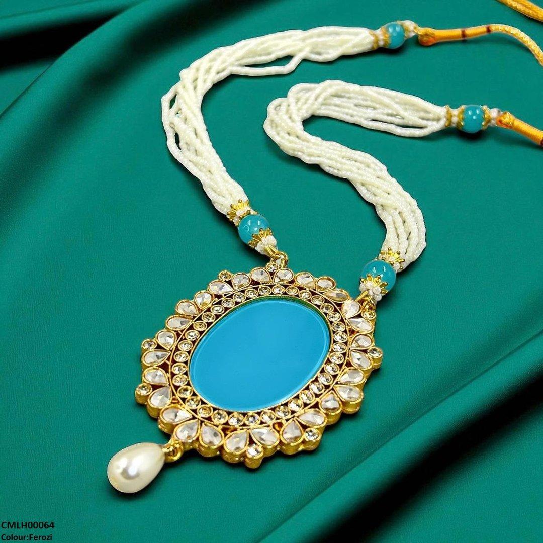 MLH00064 SDQ Oval/Tear Pearl Drop Mala - CMLH Wholesale Price