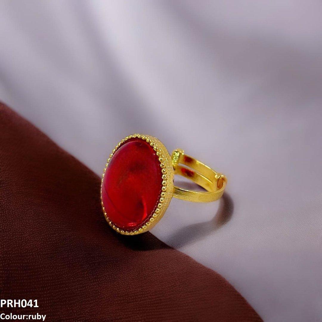 H041 FRN Oval Ring Adjustable