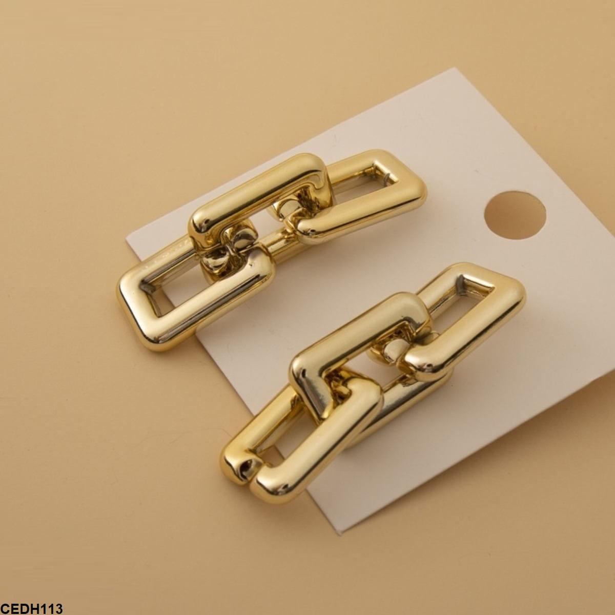 DH113 LSH Chain Drop Earrings