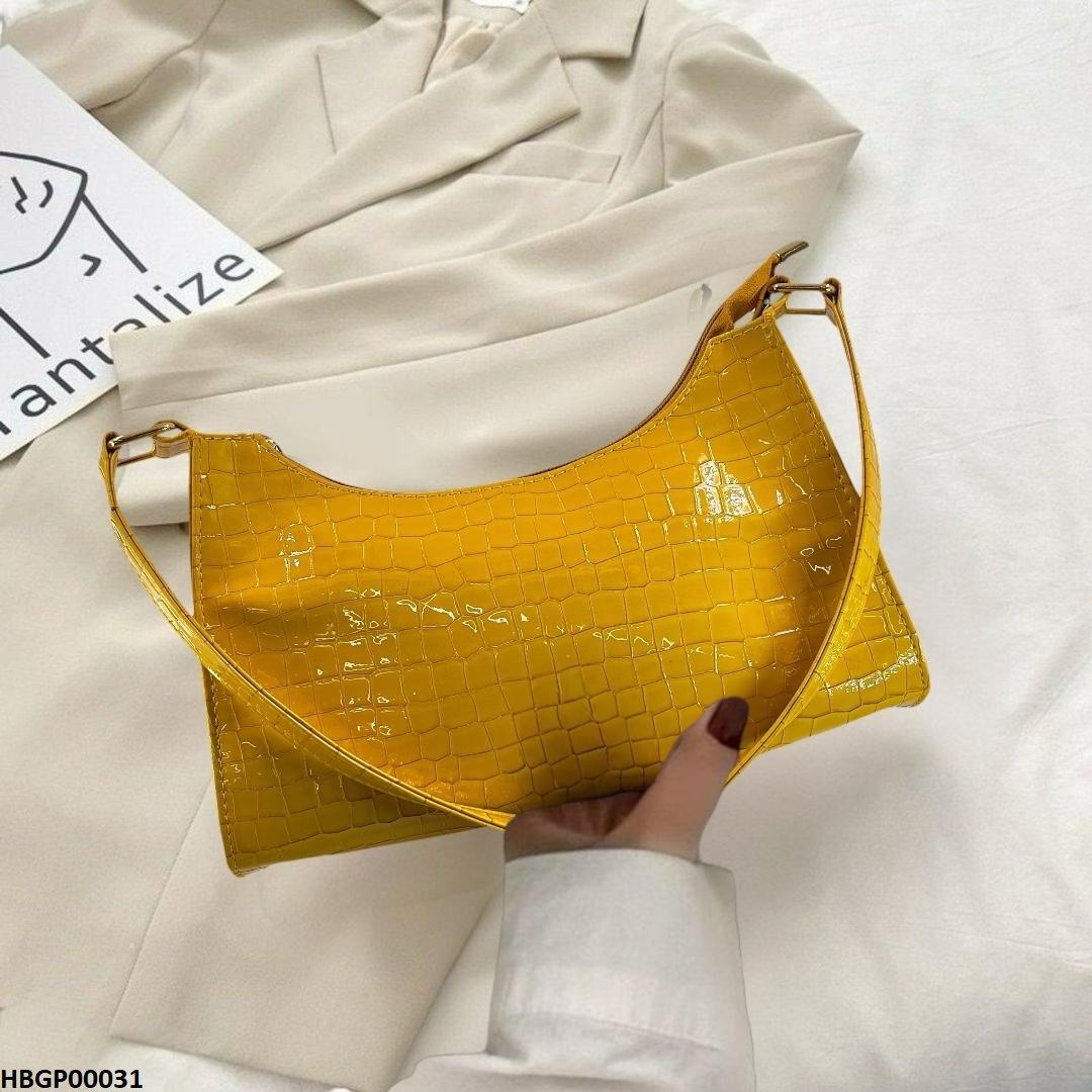GP00014 Crocodile Pattern Armpit Hand Bag - HBGP