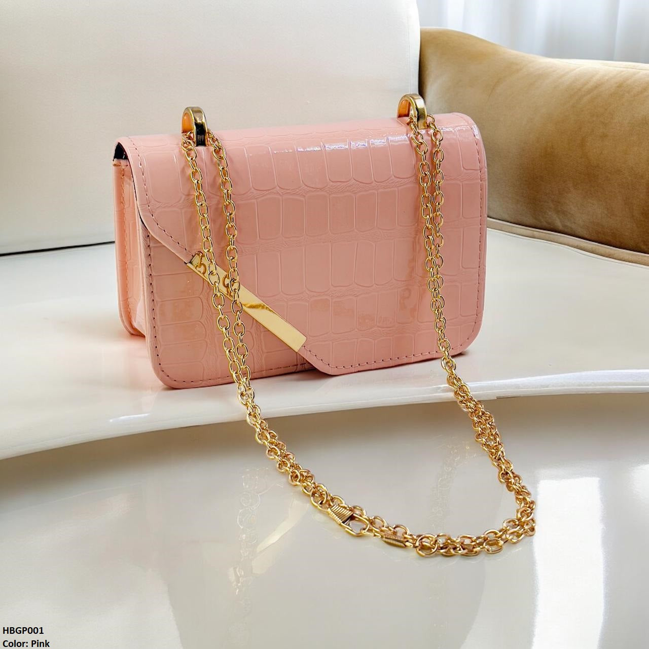 GP001 Cut Shaped Ladies Hand Bag - HBGP