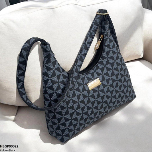 GP00022 Patterned Armpit Ladies Hand Bag - HBGP