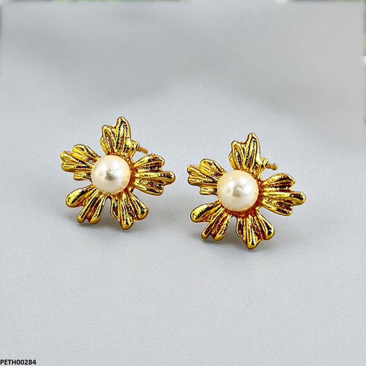 TH00284 SDQ Pearl Flower Tops Pair - PETH