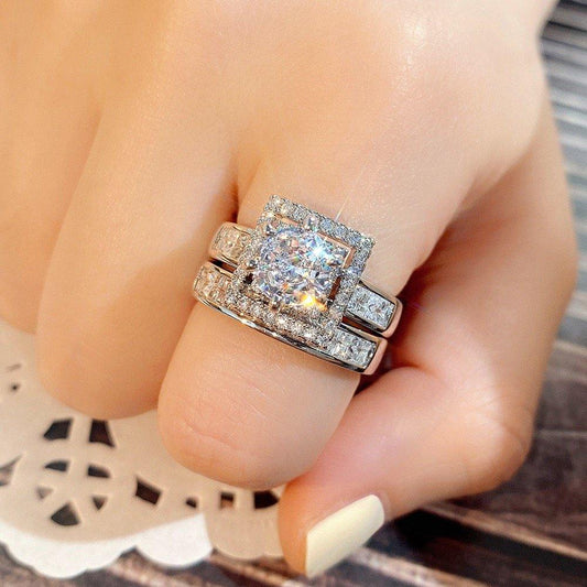 SH399 KYC Cathedral Twice Ring