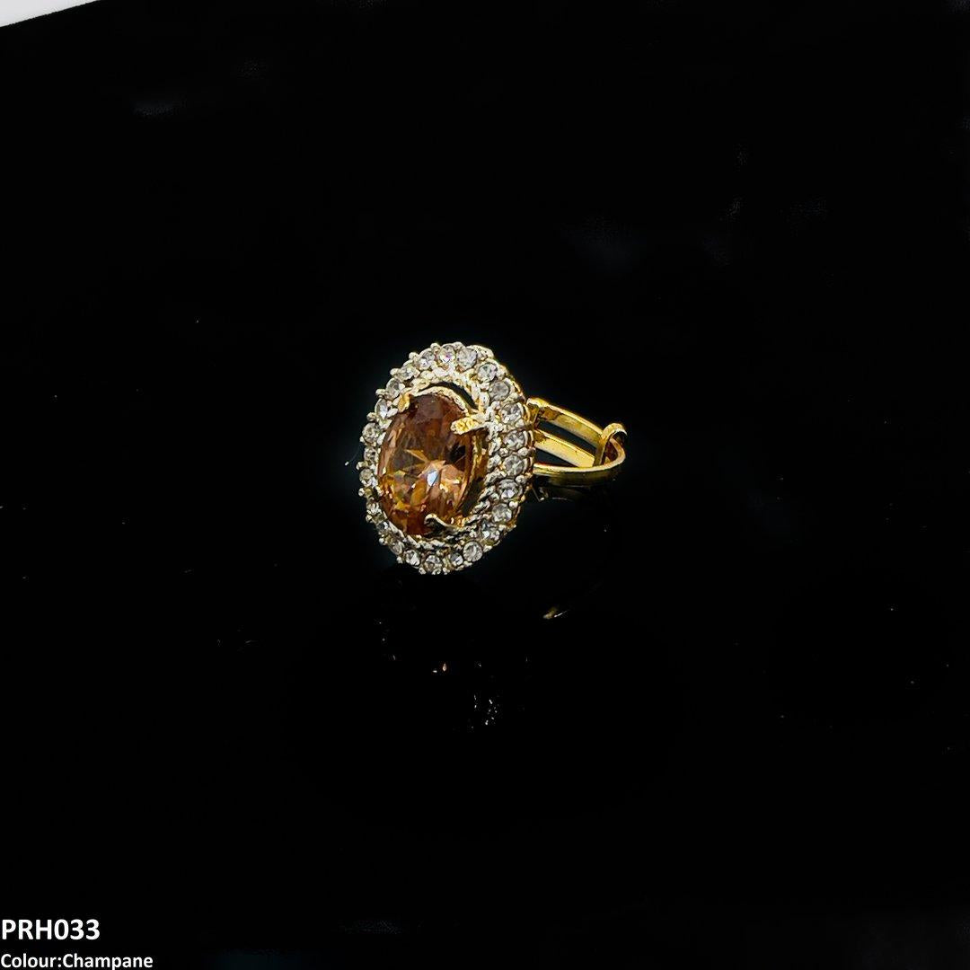 H033 SDQ Oval/Circle Layer Ring Adjustable