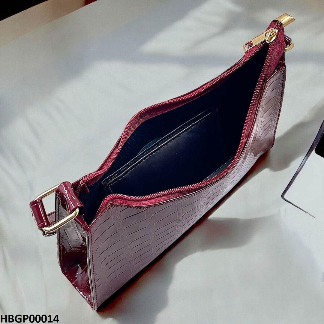 GP00014 Crocodile Pattern Armpit Hand Bag - HBGP