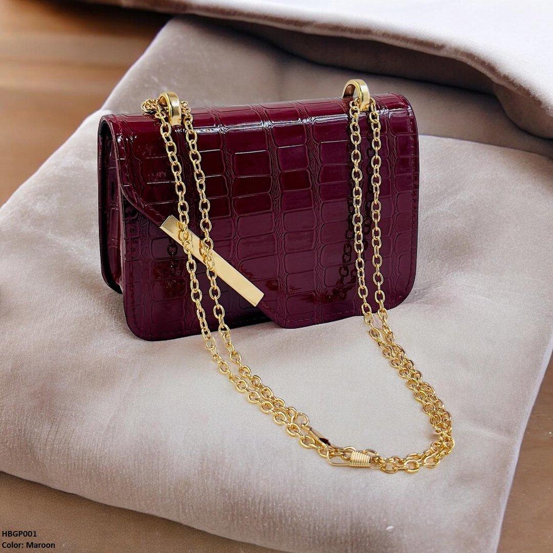 GP001 Cut Shaped Ladies Hand Bag - HBGP