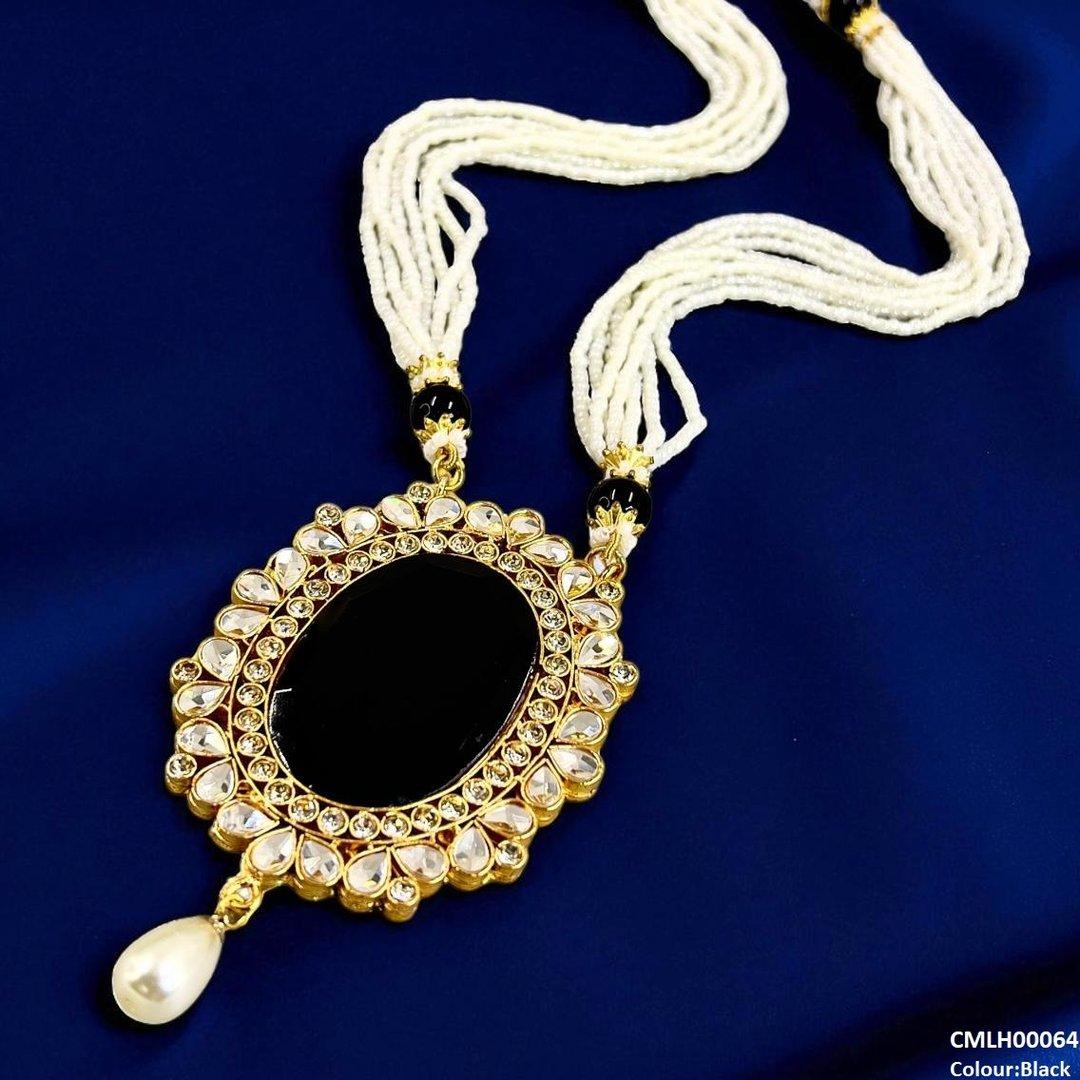 MLH00064 SDQ Oval/Tear Pearl Drop Mala - CMLH Wholesale Price