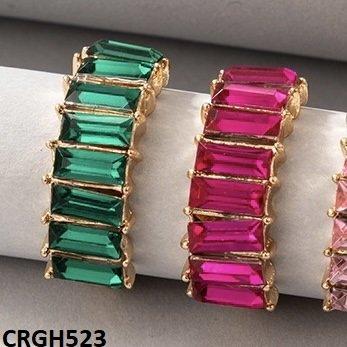GH523 YYE Baguette Layered 7 Size Ring