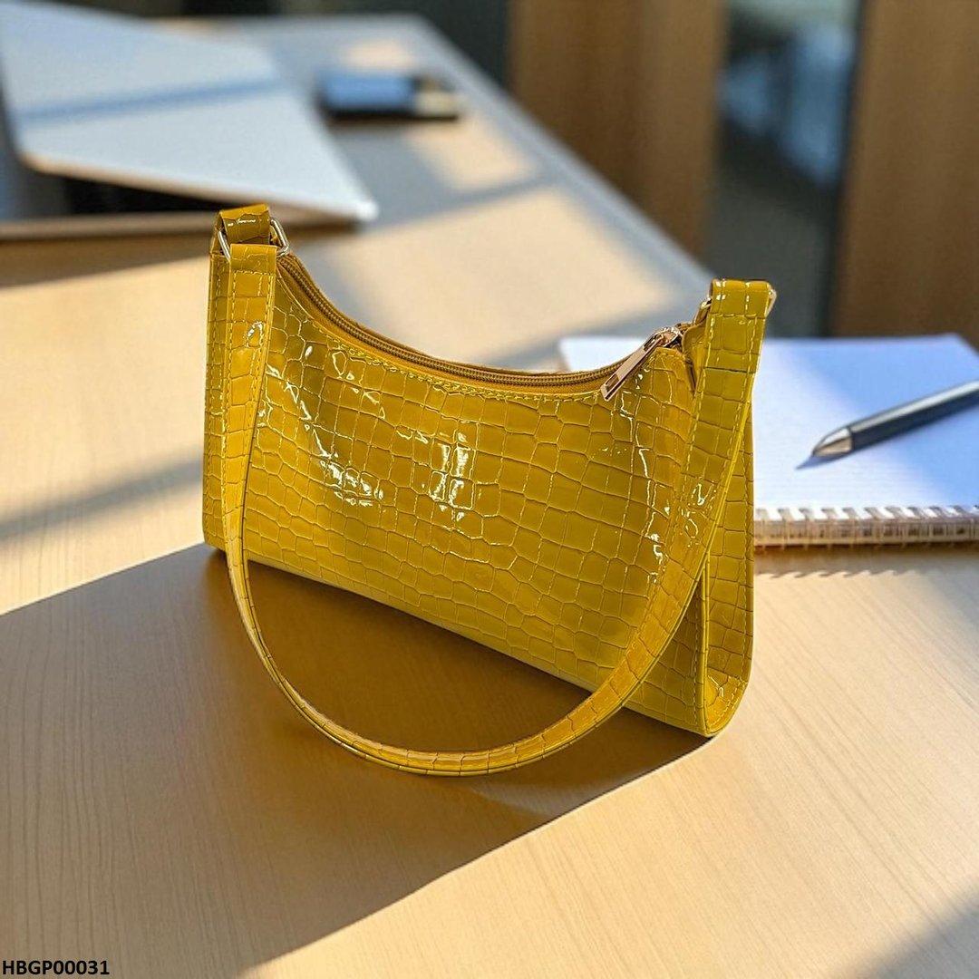 GP00014 Crocodile Pattern Armpit Hand Bag - HBGP
